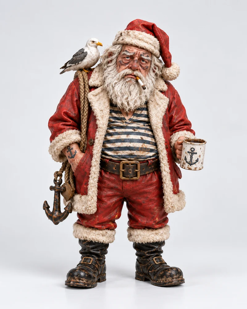 SeamanSanta front view